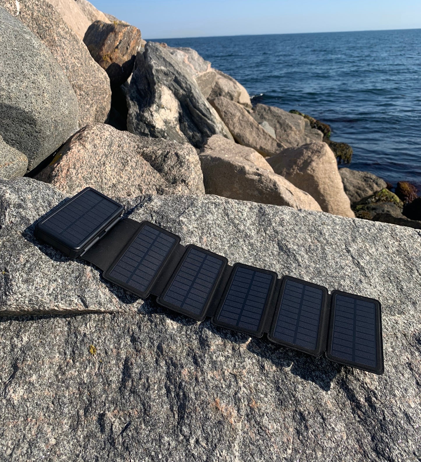 Solcelle Powerbank™ - 20.000 mAh 6-Panel
