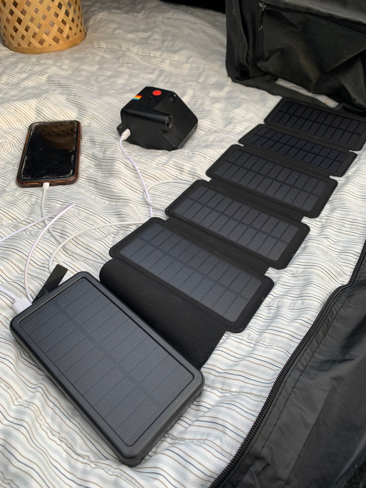 Solcelle Powerbank™ - 20.000 mAh 6-Panel