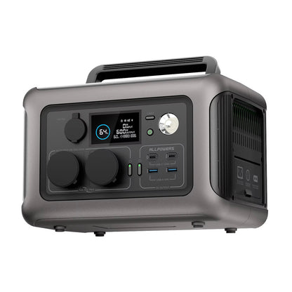 R600 W Power Station + SF-100 W Solpanel